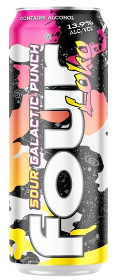 Four Loko Sour Galactic Punch, 23.5 fl oz can, 13.9% ABV