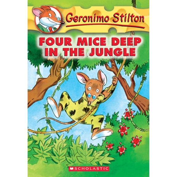 Pre-Owned Four Mice Deep in the Jungle (Geronimo Stilton #5): Volume 5 (Paperback) 0439559677 9780439559676