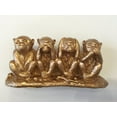 Four Monkeys Statue Do No Evil Say No Evil Hear No Evil See No Evil