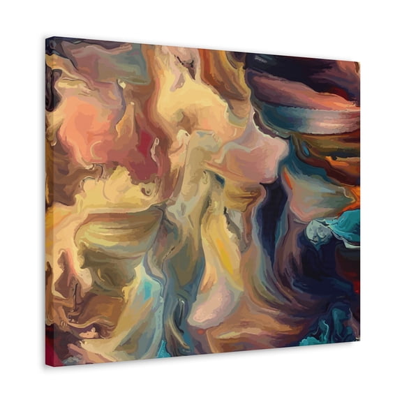 Four Ninjas Abstract Collection Gallery Canvas Wraps ****Absolutely Abstract Series 24X20X1.25