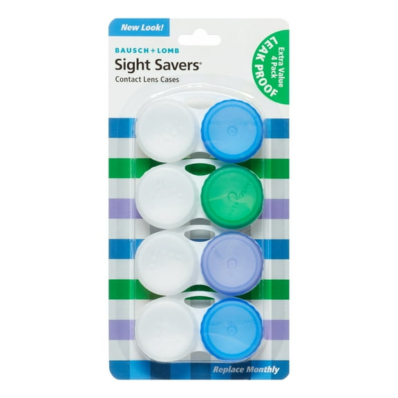 Four Pack Lens Case (Blue x2, Green, Purple)