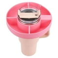 thumbnail image 1 of Four Partition Reusable Snack Platter with Cup Holder, Portable Travel Food Tray, Multifunctional Fast and Convenient Serving Platter for Snacks, 20.5x20.5x5cm, 1 of 4