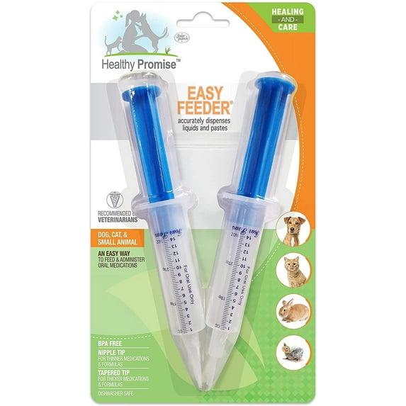 Four Paws Easy Feeder Hand Feeding Syringe 2 count