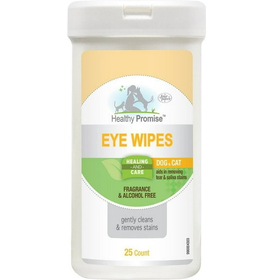 Four Paws - Eye Wipes from Dogs & Cats 25 Count - 100202124-01772