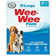 Four Paws Four Paws Wee-Wee Superior Performance X-Large Dog Pee Pads 21 Count, XL 28 in X 34 in