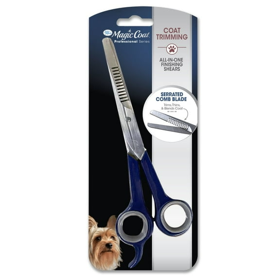 Four Paws Magic Coat Professional Series All-in-One Finishing Shears for Dogs