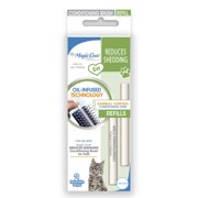 Four Paws Magic Coat Cat Hairball Control Strips - Brush & Comb Refills, 2 Pack