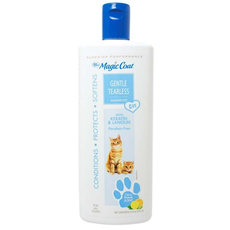 Four Paws Magic Coat Cat Kitten Tearless Shampoo 12oz
