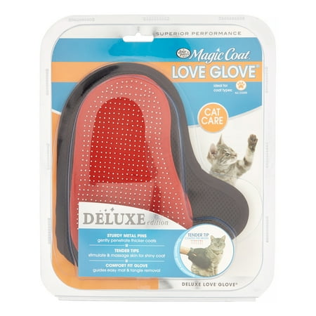 Four Paws Magic Coat Love Glove Cat Grooming Tool, 1 Ct