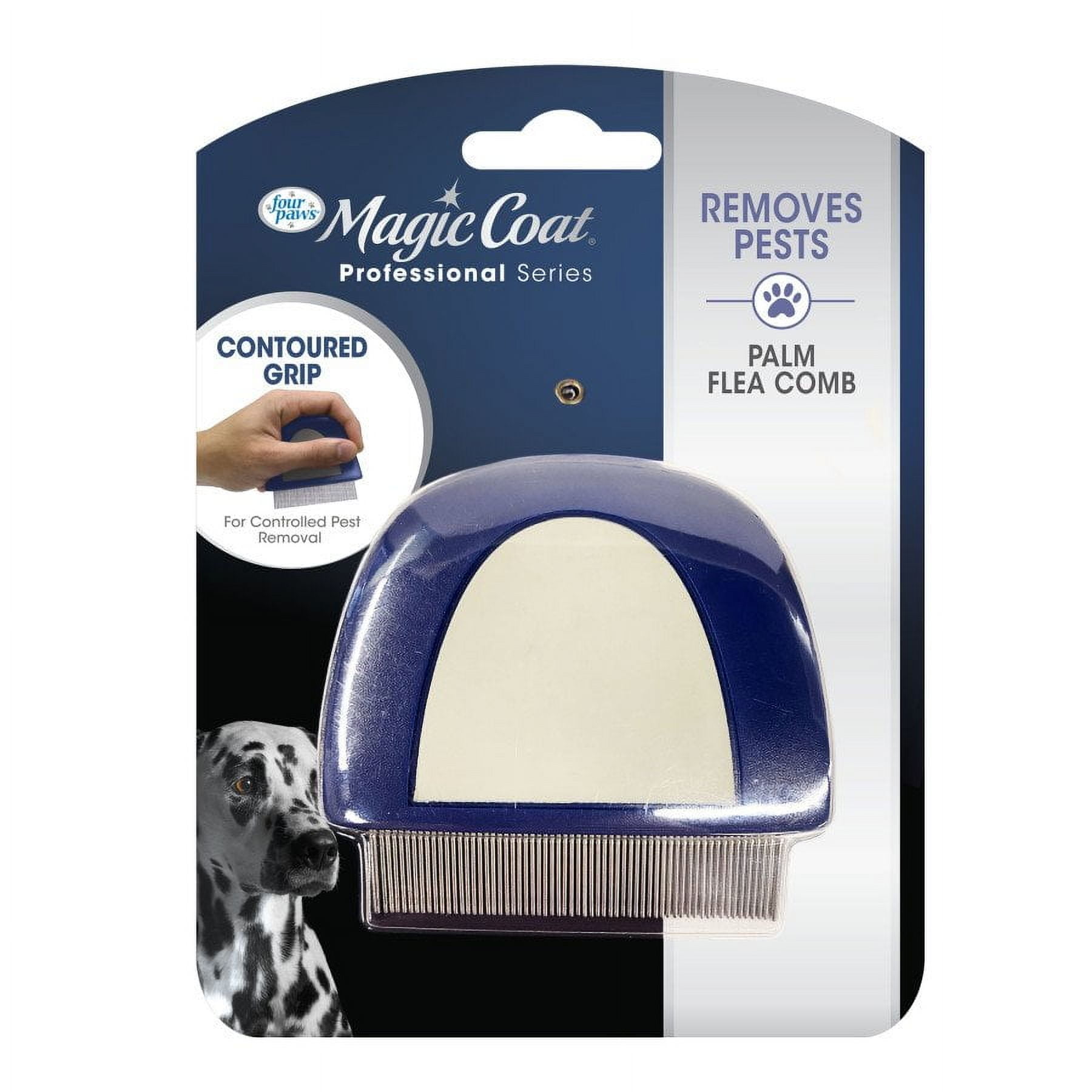 Four Paws Magic Coat® Professional Series Palm Flea Comb for Dogs Four Paws Magic Coat® Professional Series Palm Flea Comb for Dogs