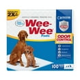 thumbnail image 1 of Four Paws Odor Control Wee-Wee Control Training Pads, 100 Count, 1 of 11