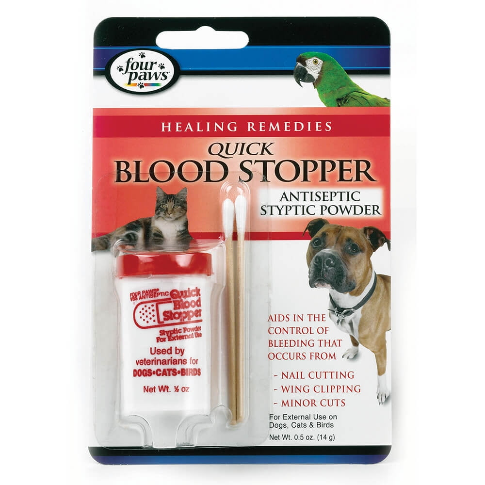 Powder stop dog nail clearance bleeding