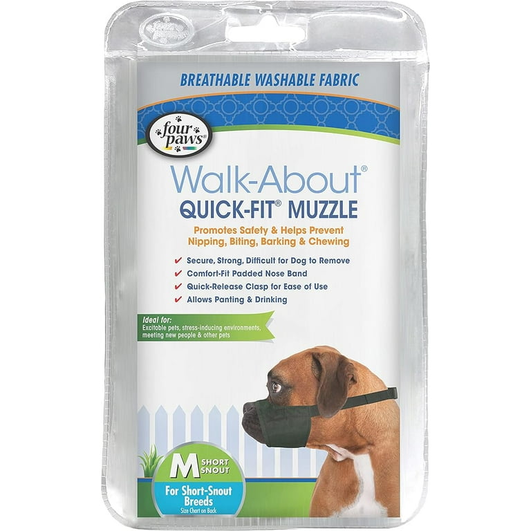 Four paws quick fit dog muzzle cheap