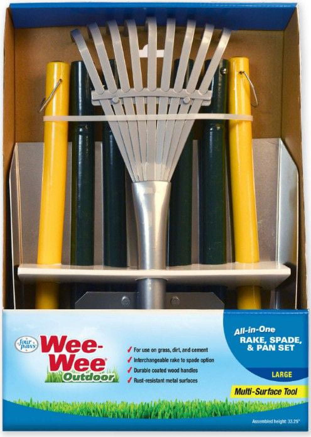 Four Paws Wee Wee All in One Dog Waste Pooper Scooper Set [Dog, Waste