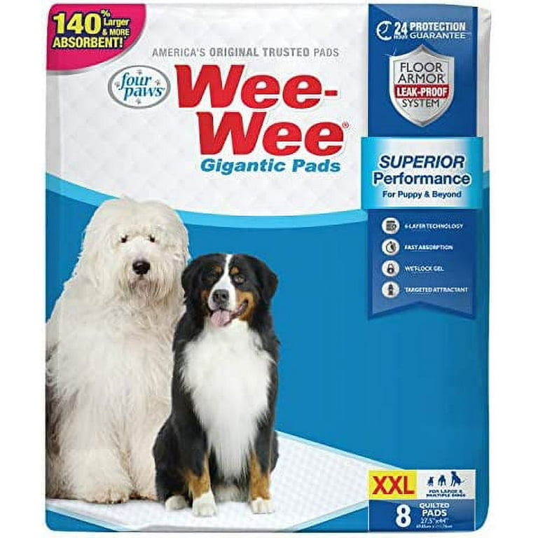 Four Paws Wee Wee Pee Pads for Dogs and Puppies Training l