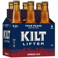 thumbnail image 1 of Four Peaks Kilt Lifter Amber Ale Craft Beer, 6 Pack, 12 fl oz Glass Bottles, 6 % ABV, 1 of 4