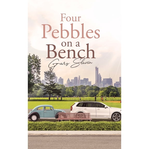 Four Pebbles on a Bench (Hardcover)