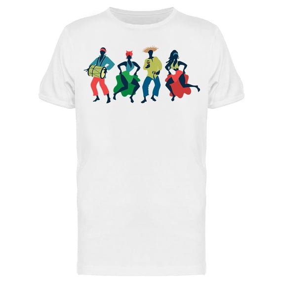 Four People Dancing Tee Men's -Image by Shutterstock