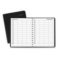 thumbnail image 1 of Four-Person Group Daily Appointment Book, 11 x 8, Black Cover, 12-Month (Jan to Dec): 2026 | Bundle of 5, 1 of 5