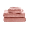 thumbnail image 1 of Four-Piece Bed Sheet Set,Soft Velvet Plush Queen Fleece Sheet Set | Deluxe Microplush Non Pilling Sheets Deep Pocket | Lavish Velvet, 1 of 2