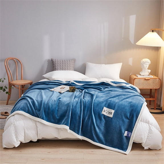 Four-Piece Bedding Set,Multi Functional Wool Blanket: A Thoughtful Companion From Bedding To Knee Blanket