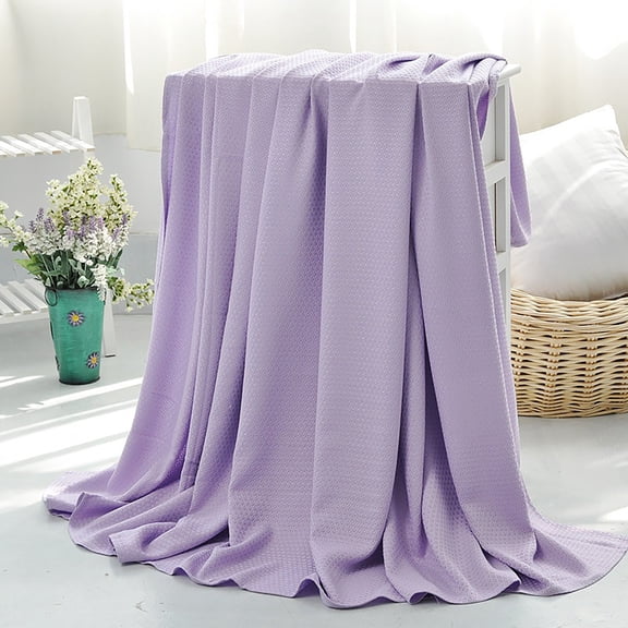 Four-Piece Bedding Set,Summer Ice Blankets For Hot Sleepers & Night Sweats Ba Mboo Fiber Lightweight Ice Blanket For All Season New Edition Ultra Cool Lightweight Ice Blankets Absorbs Body Heat