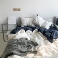 thumbnail image 1 of Four Piece Bedding Set, Washed Cotton Feel, Breathable Comfort for Rest, Cozy Bedroom Upgrade, for Home Use, 1 of 6