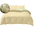 thumbnail image 1 of Four Piece Bedding Set for Dormitory Beds – Soft Washed Polyester, Multicolor, Includes Quilt Cover, Fitted Sheet & 2 Pillowcases, 1 of 7