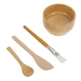thumbnail image 1 of 4-Piece Facial Mixing Bowl Set Skin Care Tools for Face Application and Making Accessories, 1 of 6