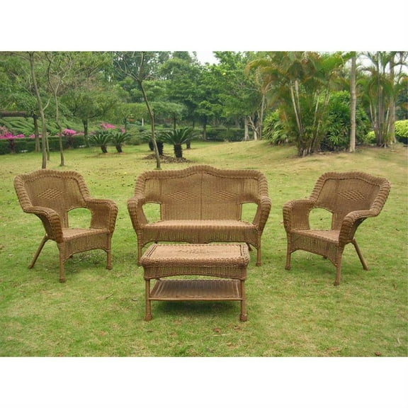 Four Piece Maui Outdoor Seating Group