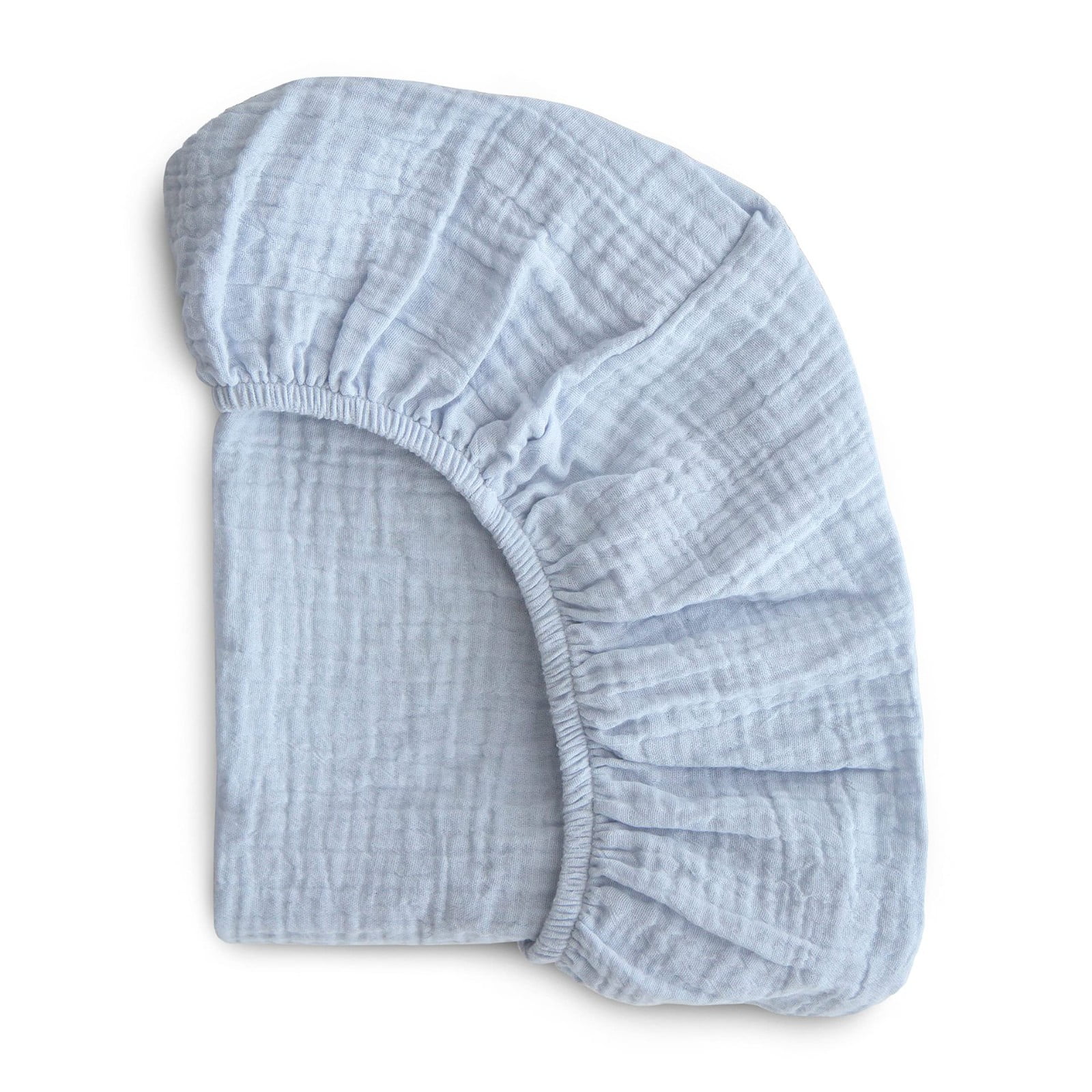 Four-Piece Muslin Crib Set Soft Mattress Sheets Breathable Comfortable Nursery Bedding For Baby Boys Girls