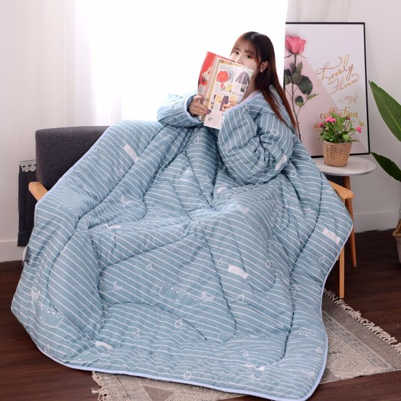 Four-Piece Set Four Pieces Beddings Lazy Sofa Blanket D A