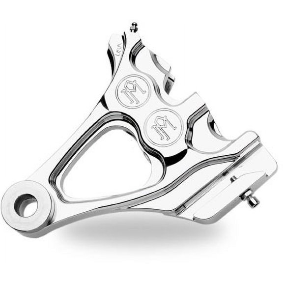 Four-Piston Differential-Bore Rear Calipers (Chrome) Compatible With 00-07 HARLEY FLSTC