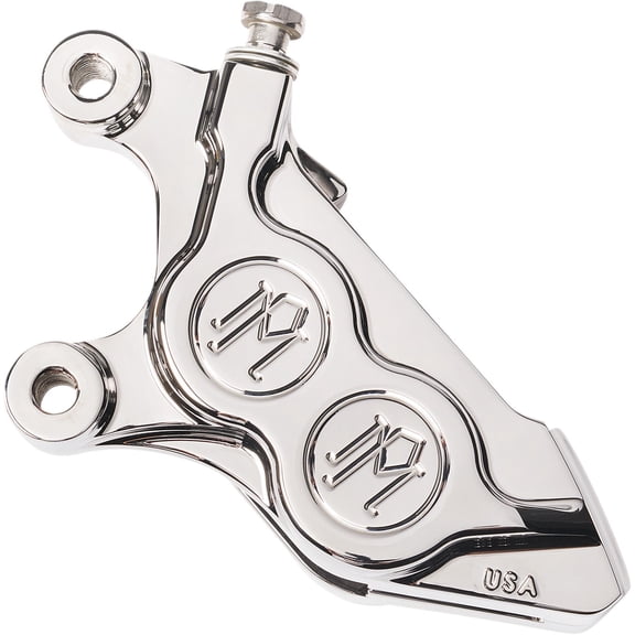 Four-Piston Front Left Brake Caliper for 300MM Rotor, Chrome