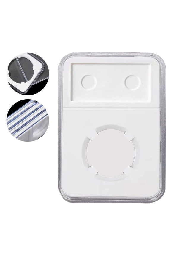 Four‑Point Acrylic Slab Display Holder, Collector Protector Storage Case for Collectibles Storing & Displaying