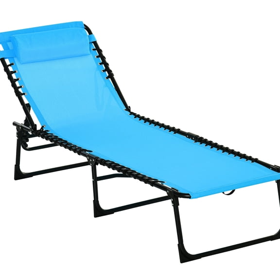 Four - Position Backrest | For Sun Tanning and Napping in Yard | Breathable Bungee Seat