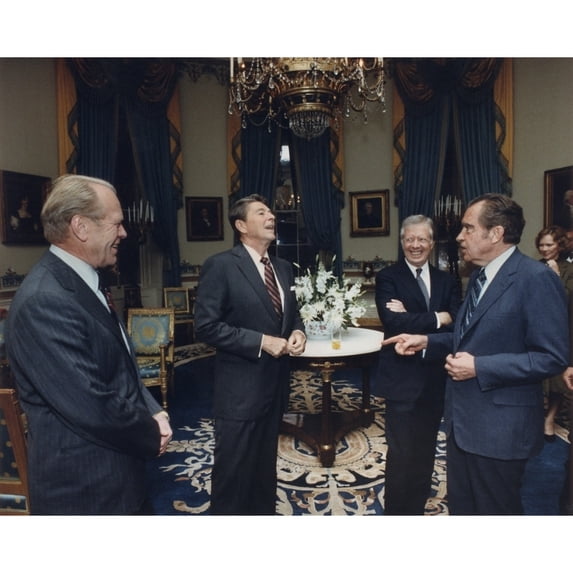 Four Presidents History (24 x 18)