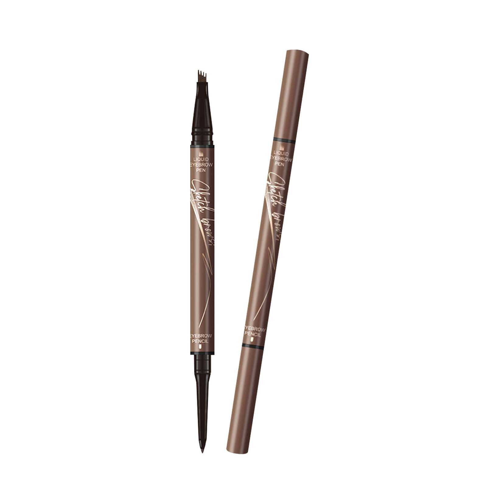 Four Pronged Liquid Eyebrow Pencil And Slim Eyebrow Pencil Two In One