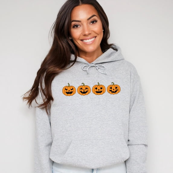 Four Pumpkins - Women's Graphic Hoodie