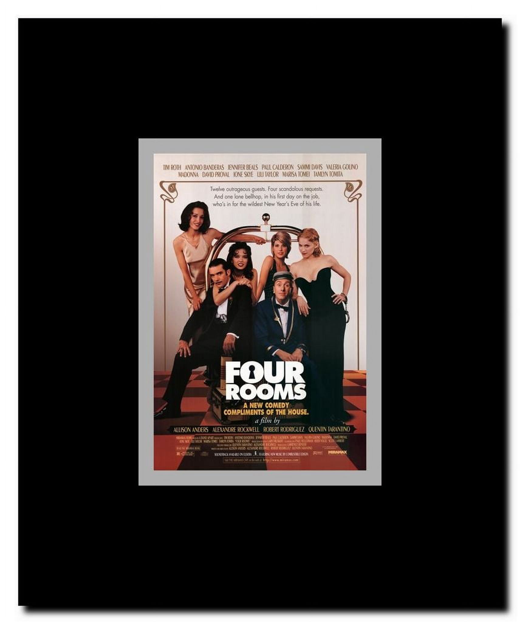 Four Rooms Framed Movie Poster