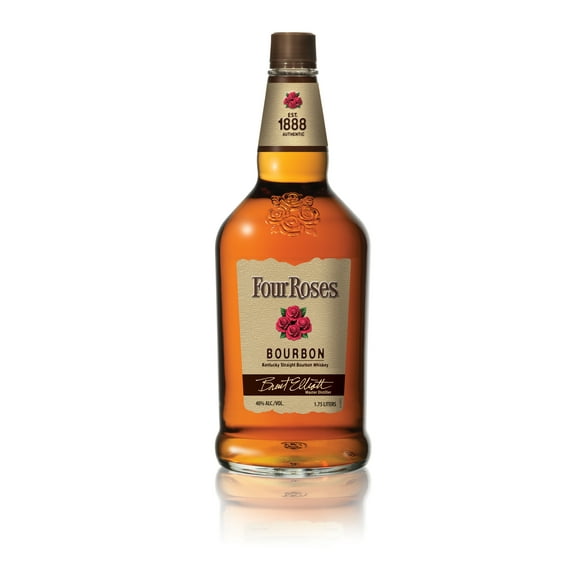Four Roses Kentucky Straight Bourbon, 1.75L Glass Bottle, 40% ABV