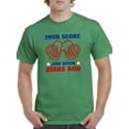 thumbnail image 1 of Four Score And Seven Beers Ago T-Shirt Men -Image by Shutterstock, Male XX-Large, 1 of 4