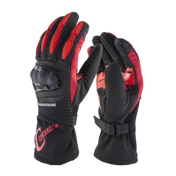 Four Season Motorcyclist Gloves Breathable Protective Gears Four Season with Enhanced Grip & Touch Screens Functionality