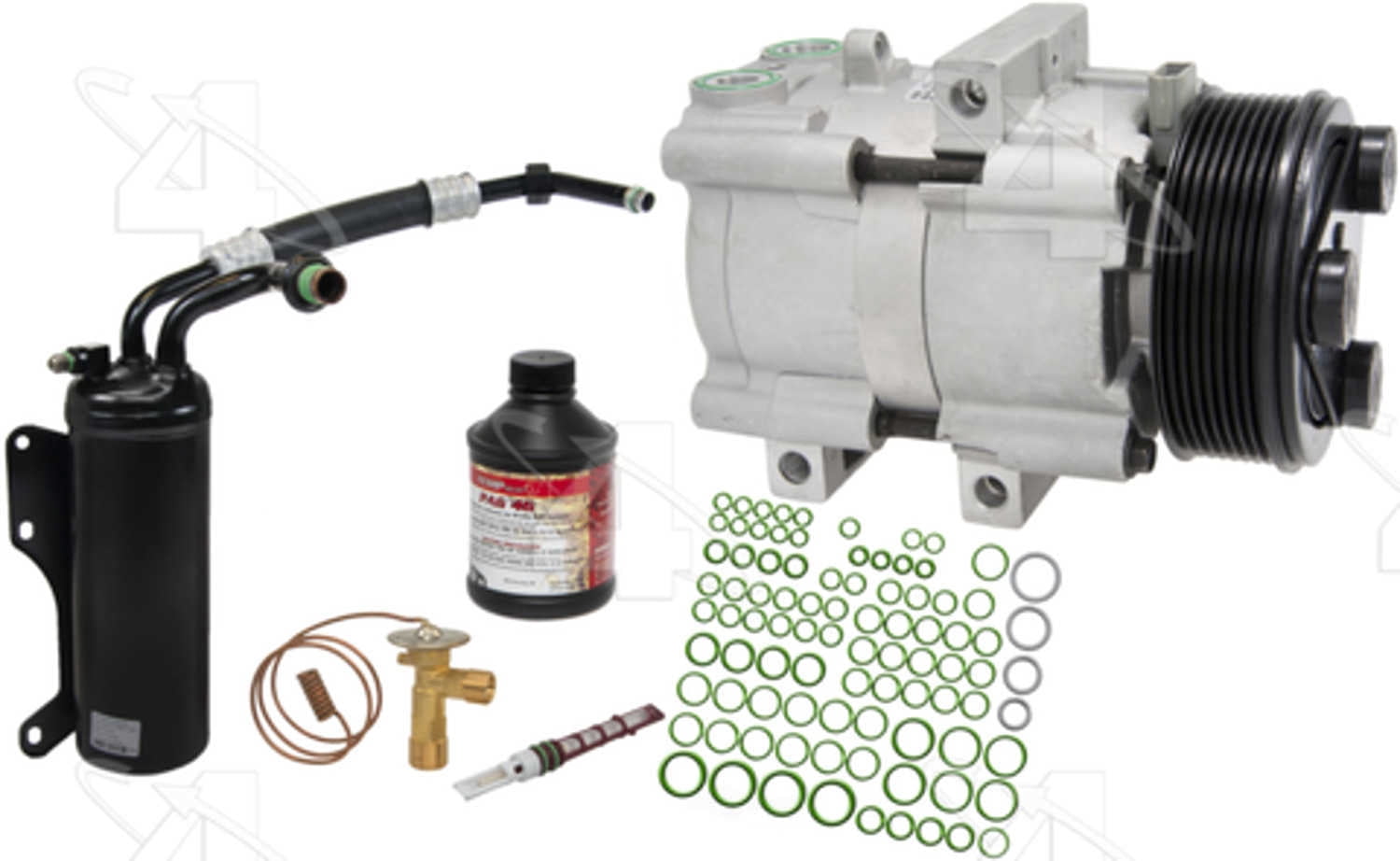 Four Seasons 2989NK Complete Air Conditioning Kit w/ New Compressor