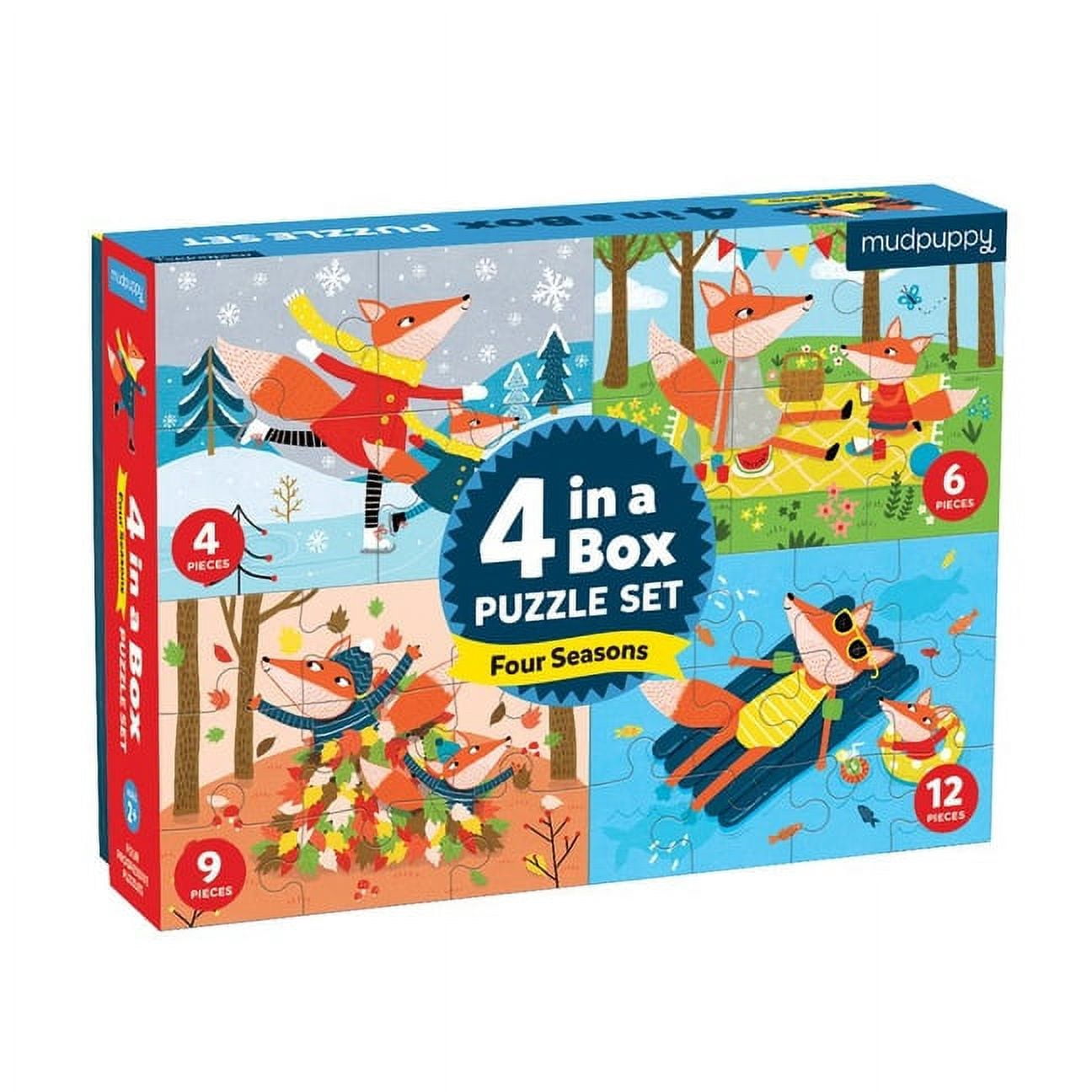 Four Seasons 4-In-A-Box Puzzle Set (Other) - Walmart.com