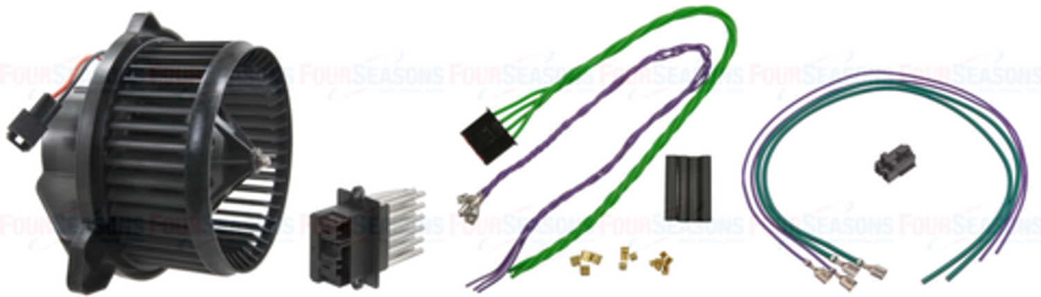 Four Seasons 75743BRK3 Complete Blower Motor/Resistor/Connector Kit
