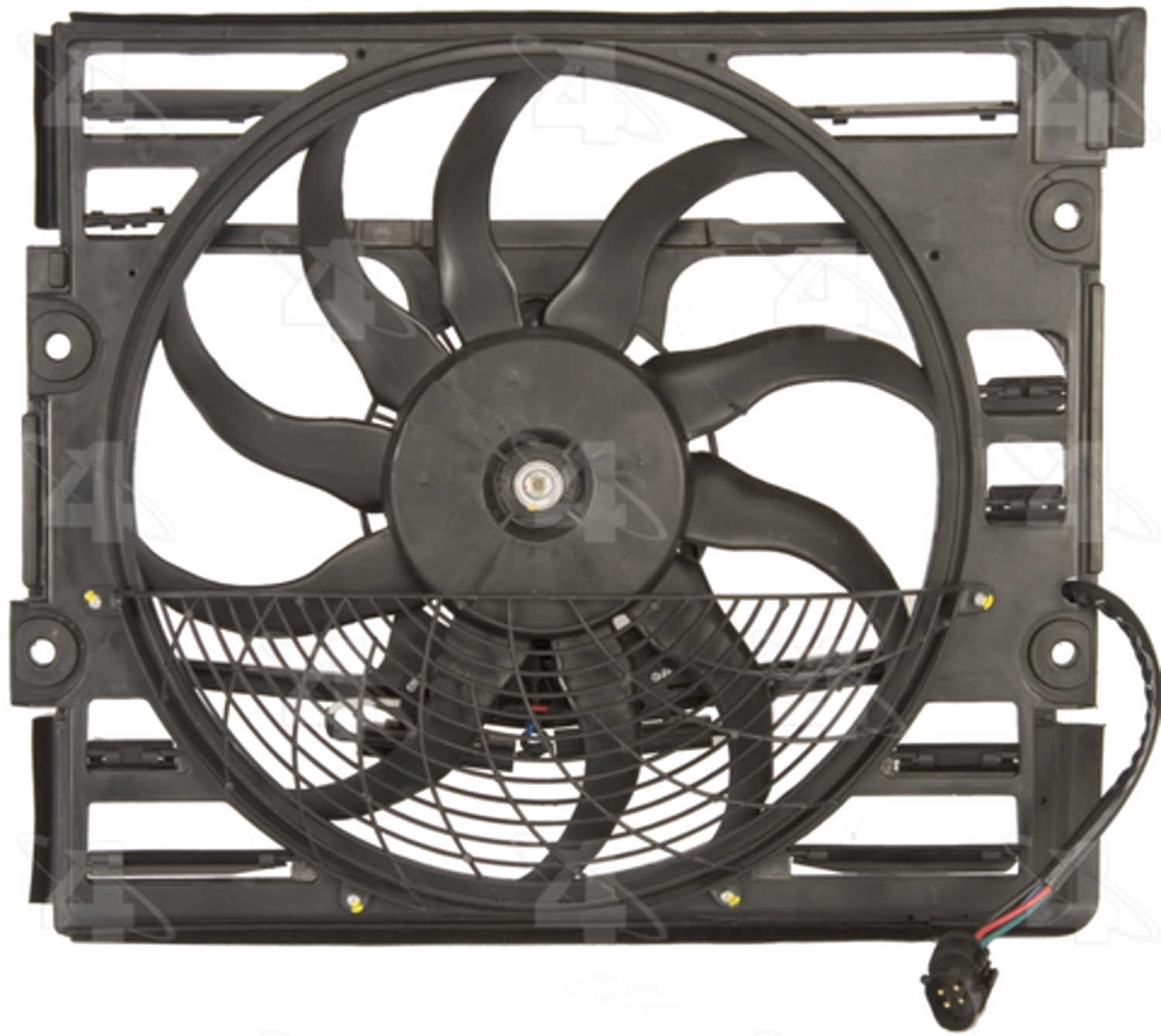 Four Seasons 76066 A/C Condenser Fan Assembly Fits select: 1996-1998 BMW 740, 1996-1998 BMW 750