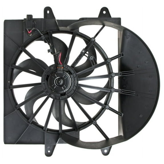 Four Seasons 76244 Engine Cooling Fan Assembly for Jeep Commander Fits select: 2009-2010 JEEP GRAND CHEROKEE