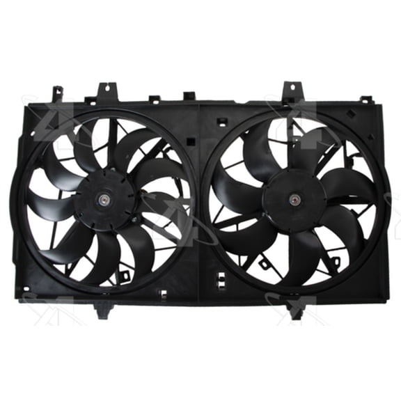 Four Seasons 76386 Radiator Fan Motor Assembly For 14-19 Nissan Rogue
