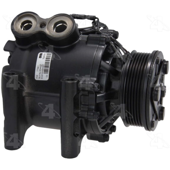 Four Seasons 77561 Reman Sanden/Sankyo TRSA12 Compressor w/ Clutch Fits select: 2002-2009 CHEVROLET TRAILBLAZER, 2002-2009 GMC ENVOY